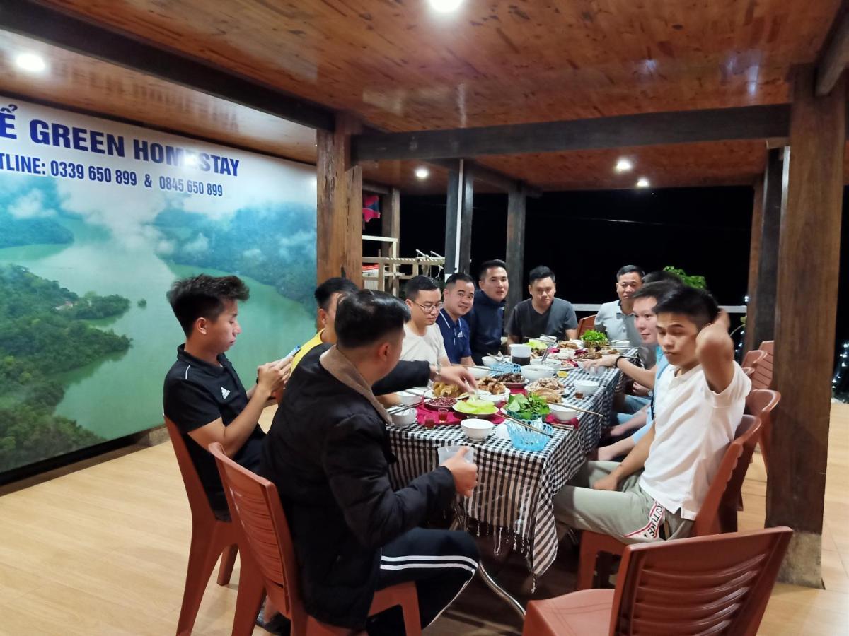 Ba Be Green Homestay Bac Kan Exterior foto